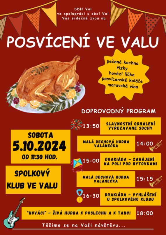 Posvícení ve Valu 5.10.2024